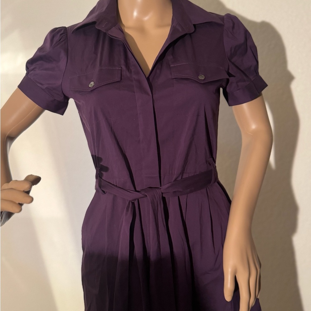Theory Deep Purple Women's Dress - Picture 8 of 8